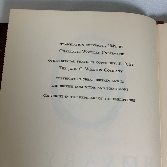 VINTAGE Book Madame Bovary Gustave Flaubert 1949 Collectible Classic Gilt Gold - Picture 12 of 16